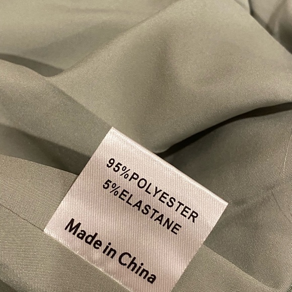 NWT Princess Polly Green Billy Mini Dress Lace Up Strapless Satin Silk 2 6 - Picture 7 of 10